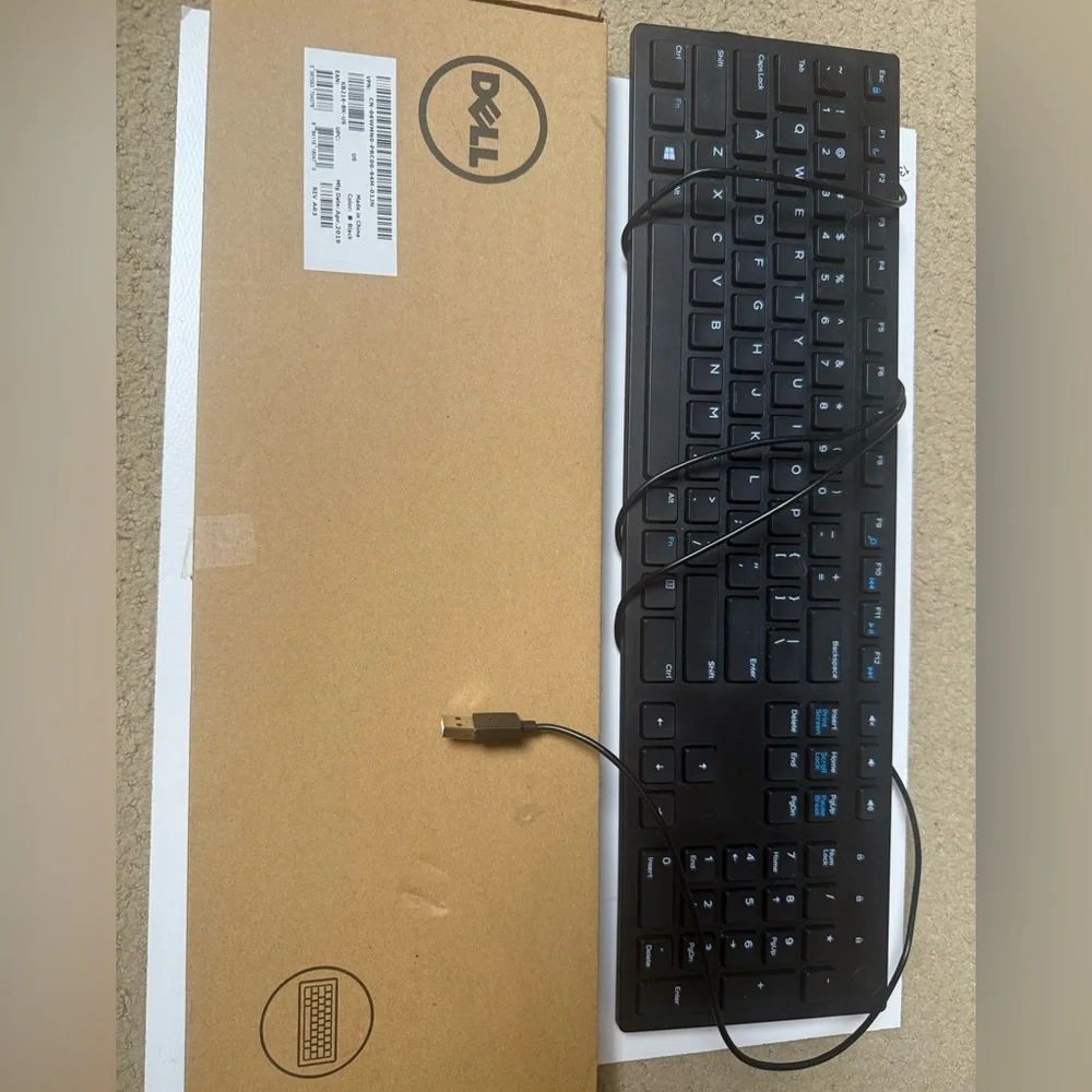 Dell Full-size Portable Keyboard - USB-А
